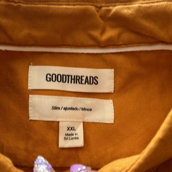 Men's Slim-Fit Long-Sleeve Stretch Oxford - Picture 4 of 8